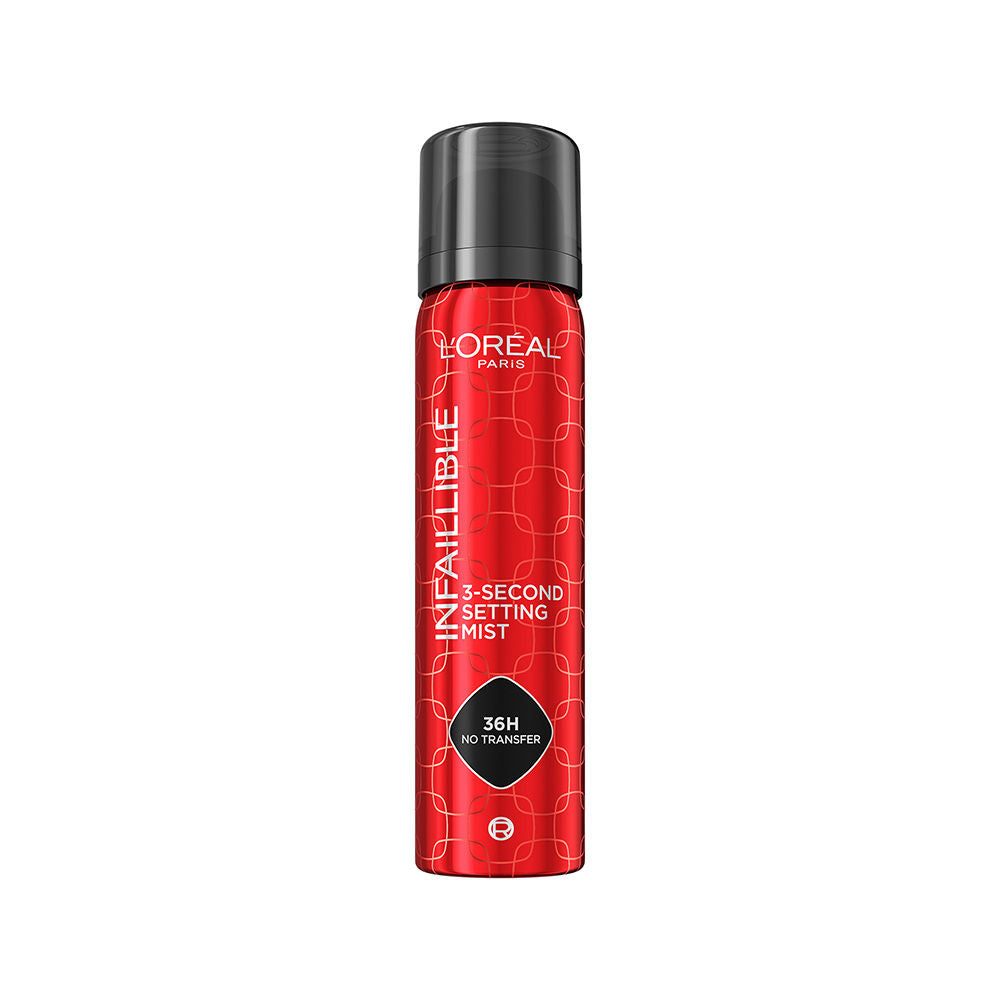 L'Oreal Paris Infallible 3-Second Setting Spray, 36hr Long Lasting Makeup