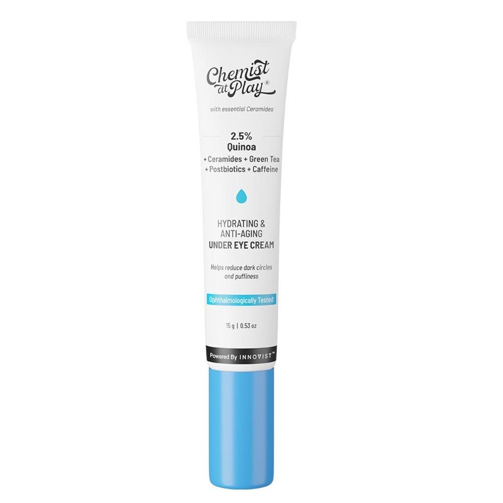 Chemist at Play Hydrating & Anti Aging Under Eye Cream for Dark Circles & Puffiness