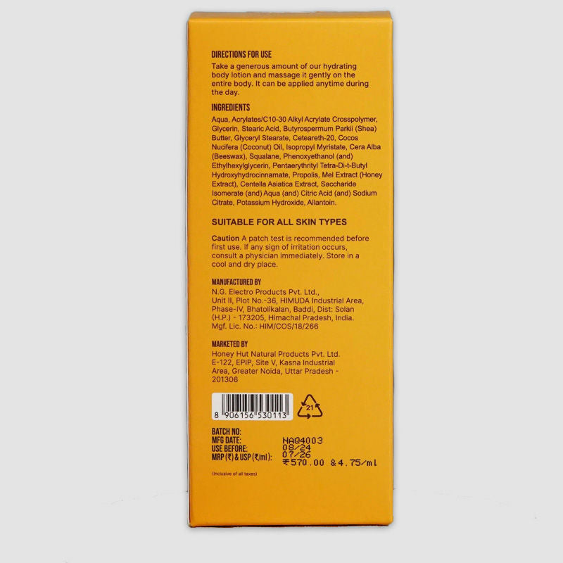 Bee Natural Hydrating Body lotion