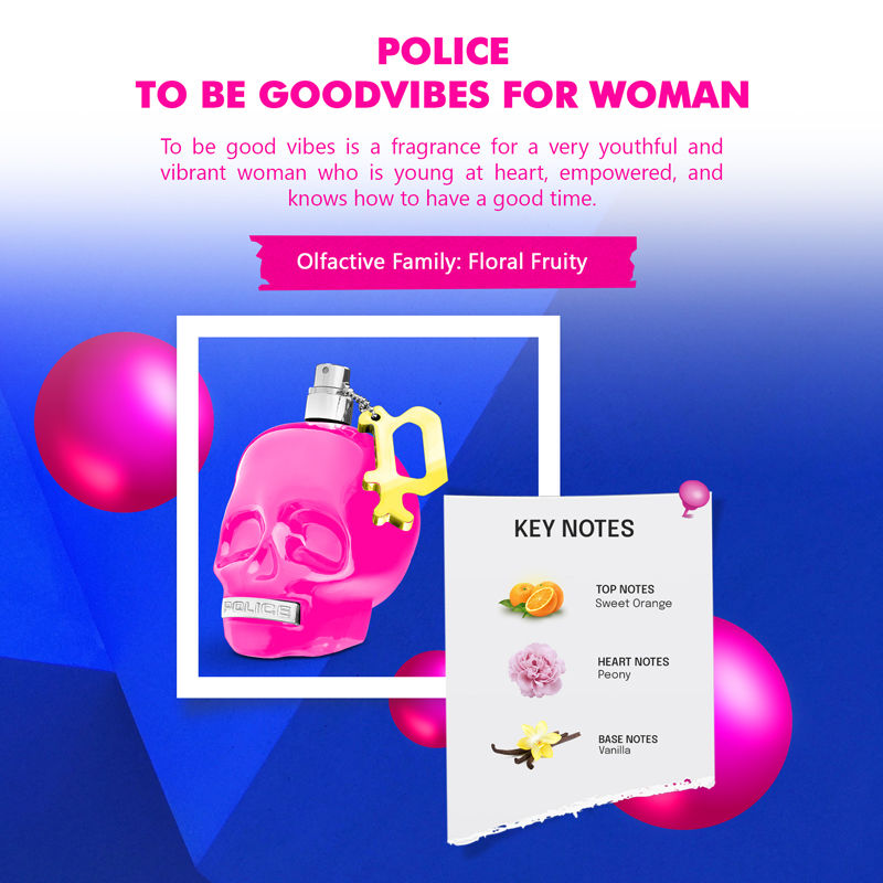 Police To Be Goodvibes Eau De Parfum