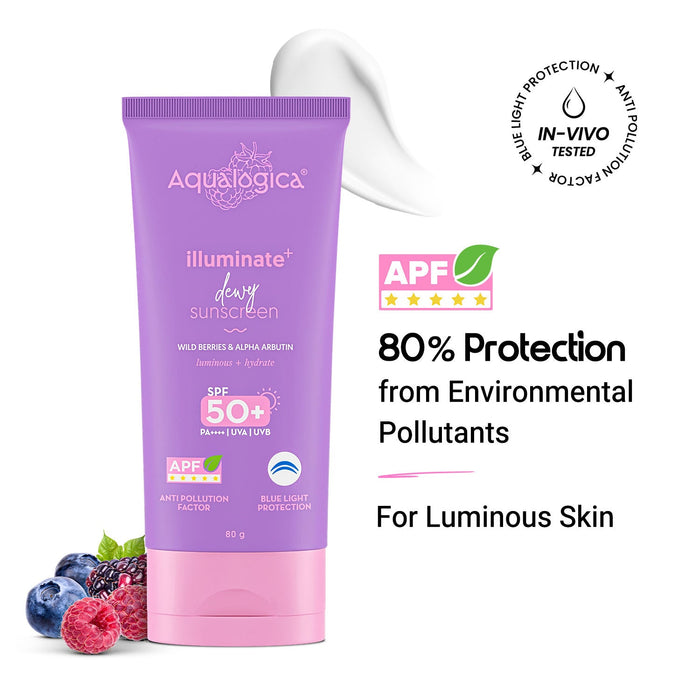 Aqualogica Illuminate+ SPF 50+ PA++++
