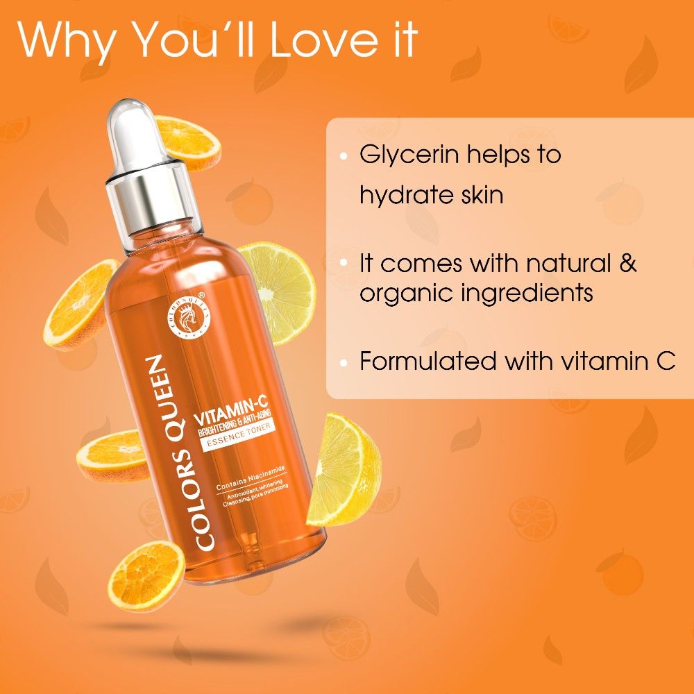Colors Queen Brightening & Anti-Ageing Vitamin C Toner