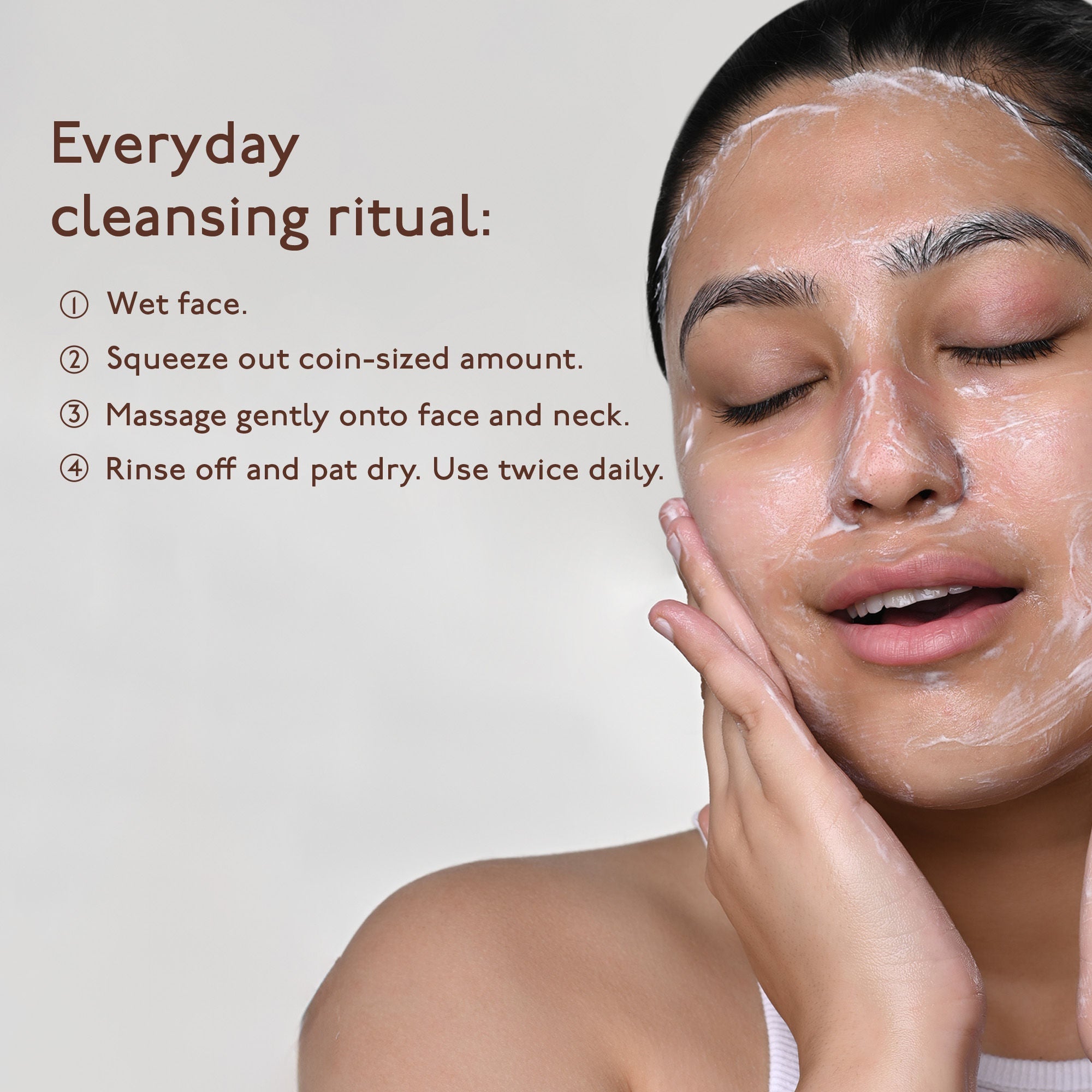 Asaya De Tan Skin Brightening Face Wash For Instant Tan Removal With Manjistha And Glycolic Acid