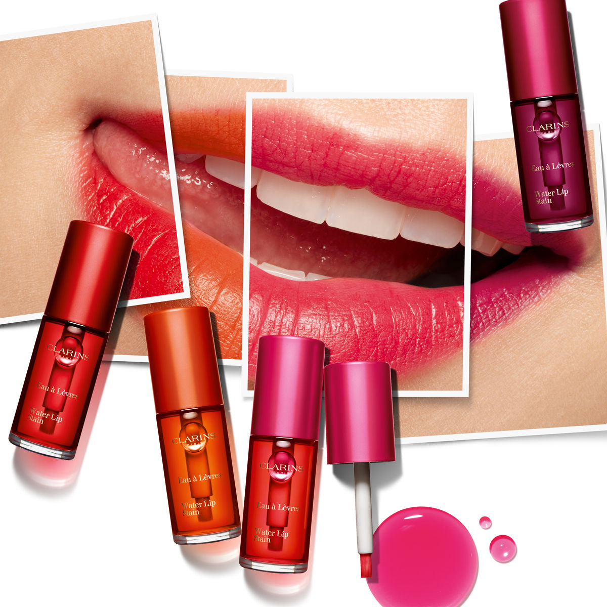 Clarins Water Lip Stain Pink Water