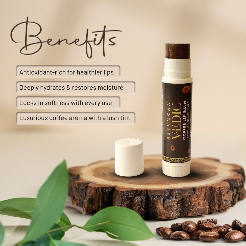 RESHMONA Vedic Coffee Lip Balm