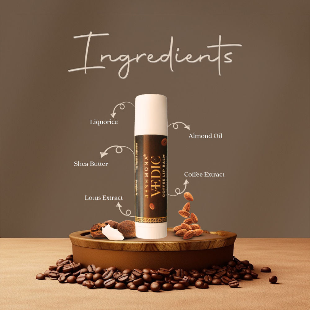 RESHMONA Vedic Coffee Lip Balm