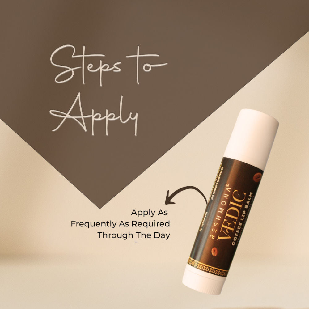 RESHMONA Vedic Coffee Lip Balm