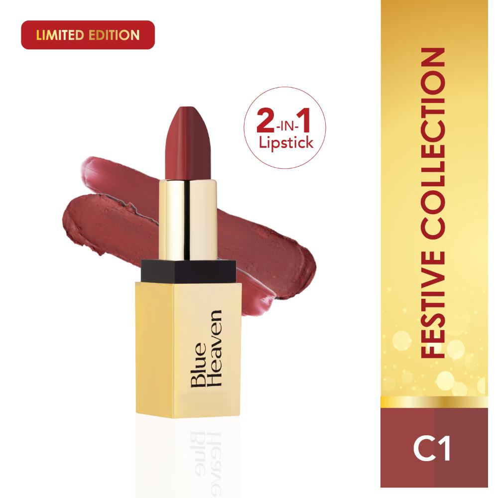 Blue Heaven 2-In-1 Dual Shade Lipstick