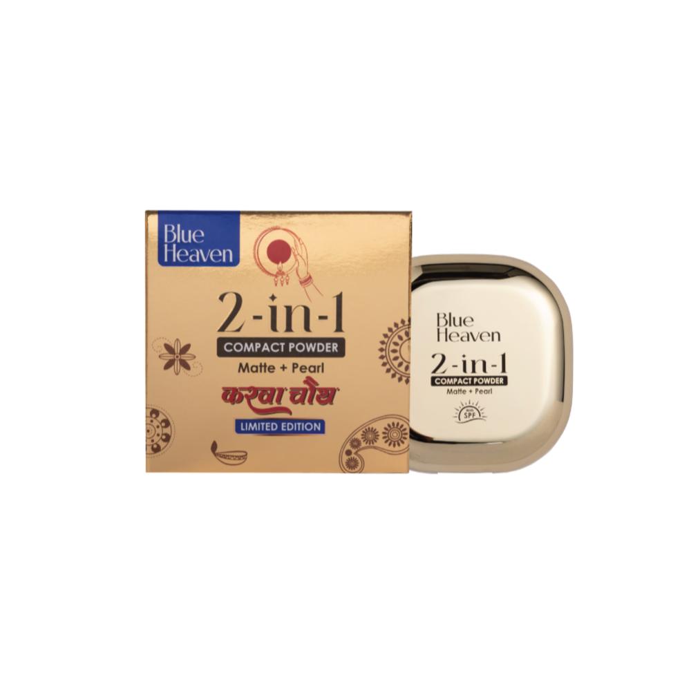 Blue Heaven 2-In-1 Matte + Pearl Compact Powder