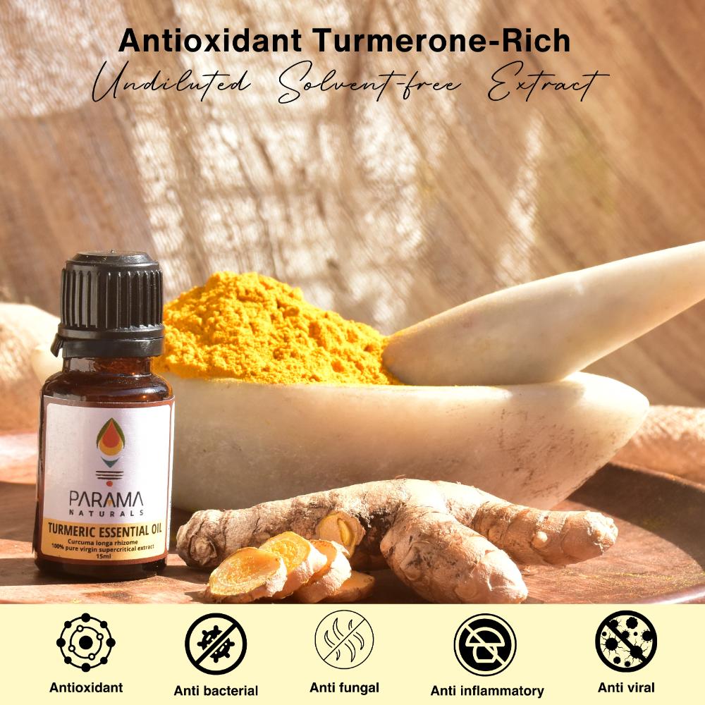 PARAMA NATURALS Turmeric Essential Oil