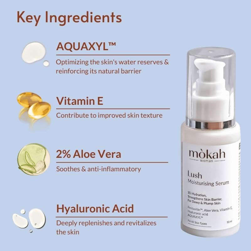 Mokah Woman Lush Moisturising Serum