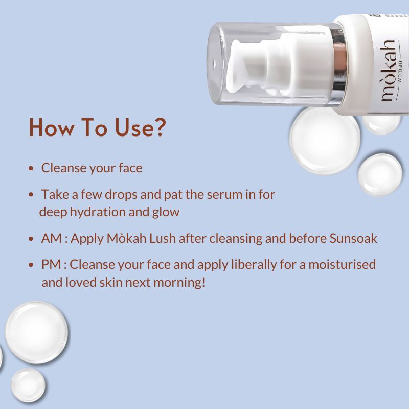 Mokah Woman Lush Moisturising Serum