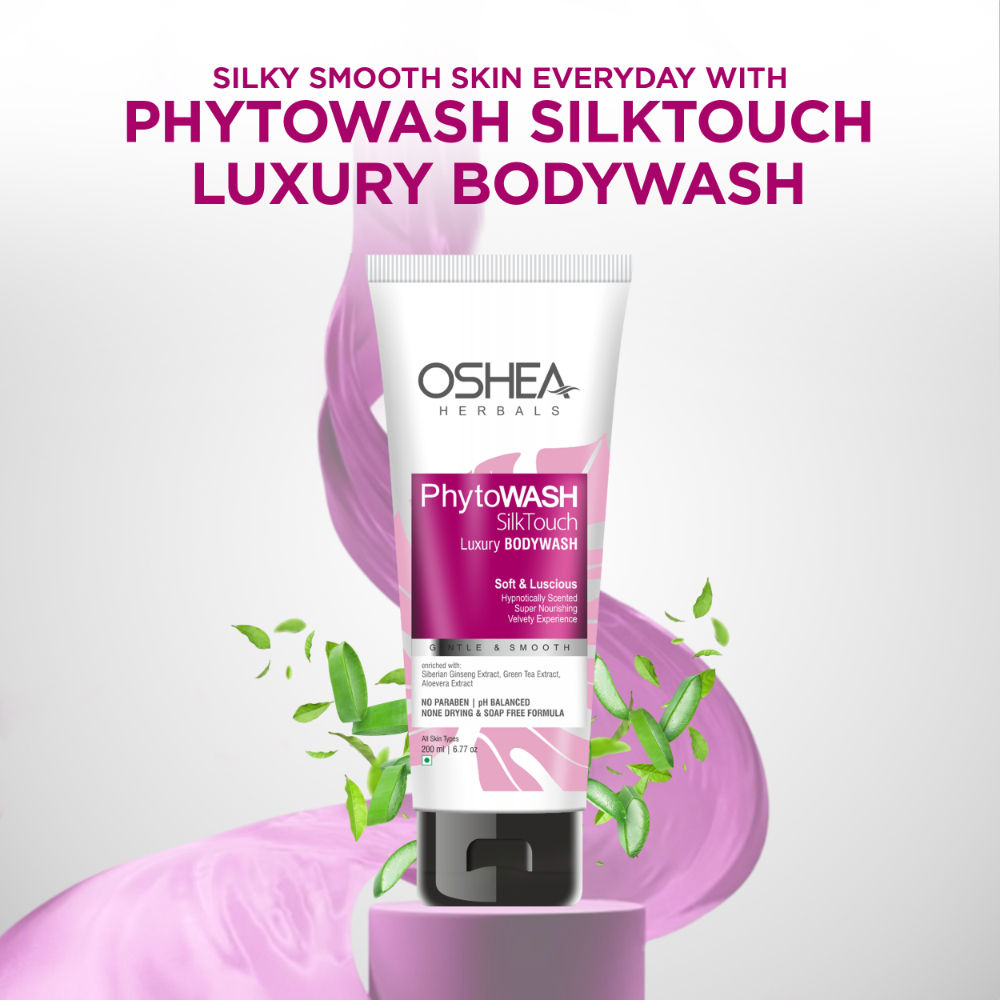 Oshea Herbals Phytowash Silk Touch Body Wash
