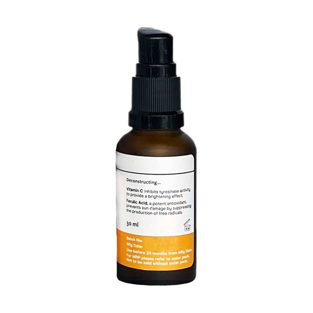 Deconstruct 10% Vitamin C Face Serum with 0.5% Ferulic Acid, for Glowing Skin, Beginner-friendly