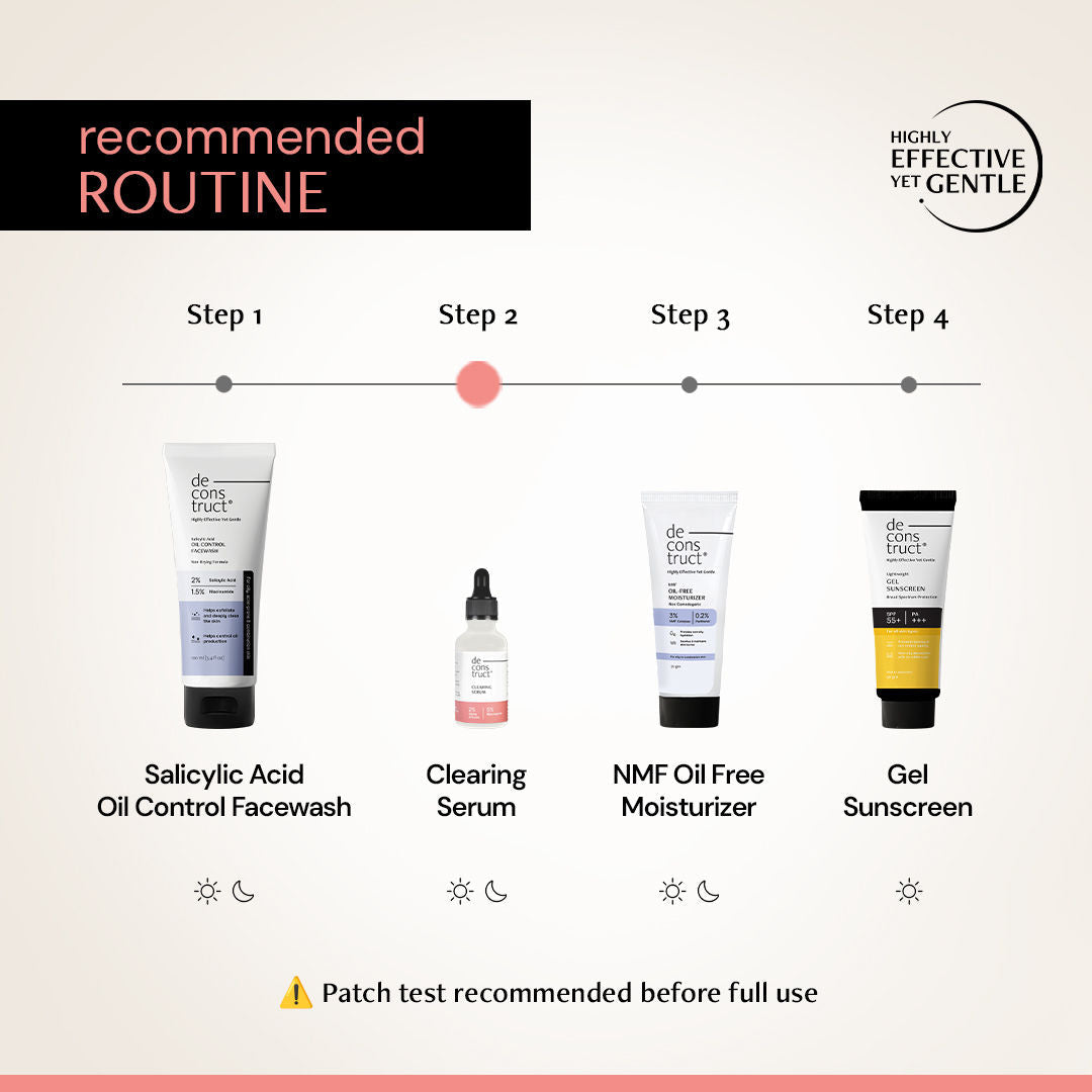 Deconstruct 5% Niacinamide Face Serum with Alpha Arbutin, For Acne Marks, Beginner Friendly