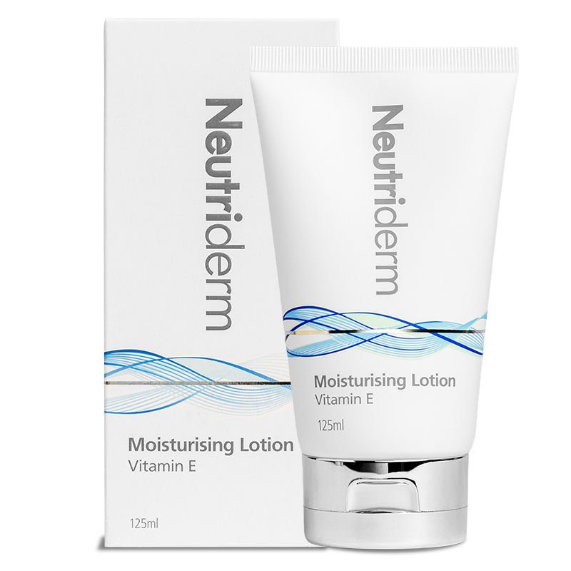 Neutriderm Moisturising Face & Body Lotion For Dry, Aging, Wrinkles, Acne, Red Skin With Vitamin E