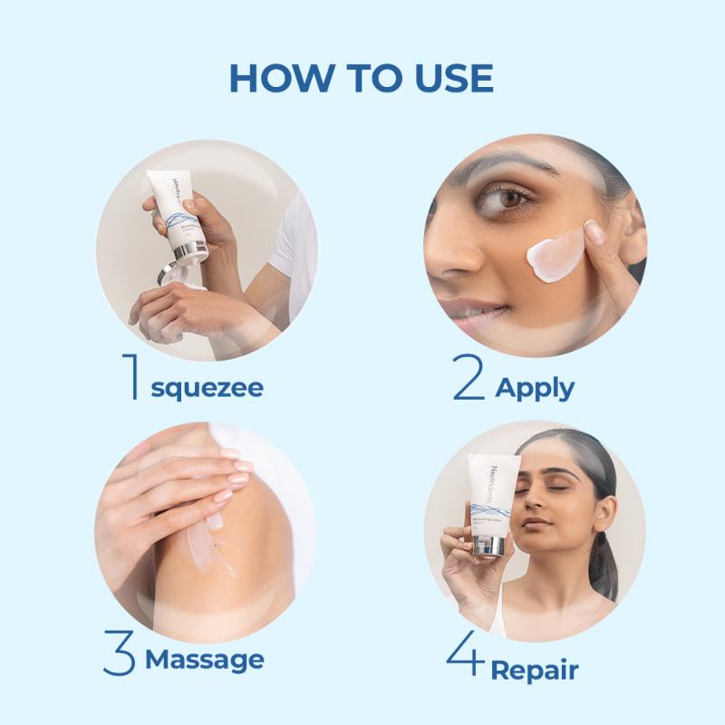 Neutriderm Moisturising Face & Body Lotion For Dry, Aging, Wrinkles, Acne, Red Skin With Vitamin E