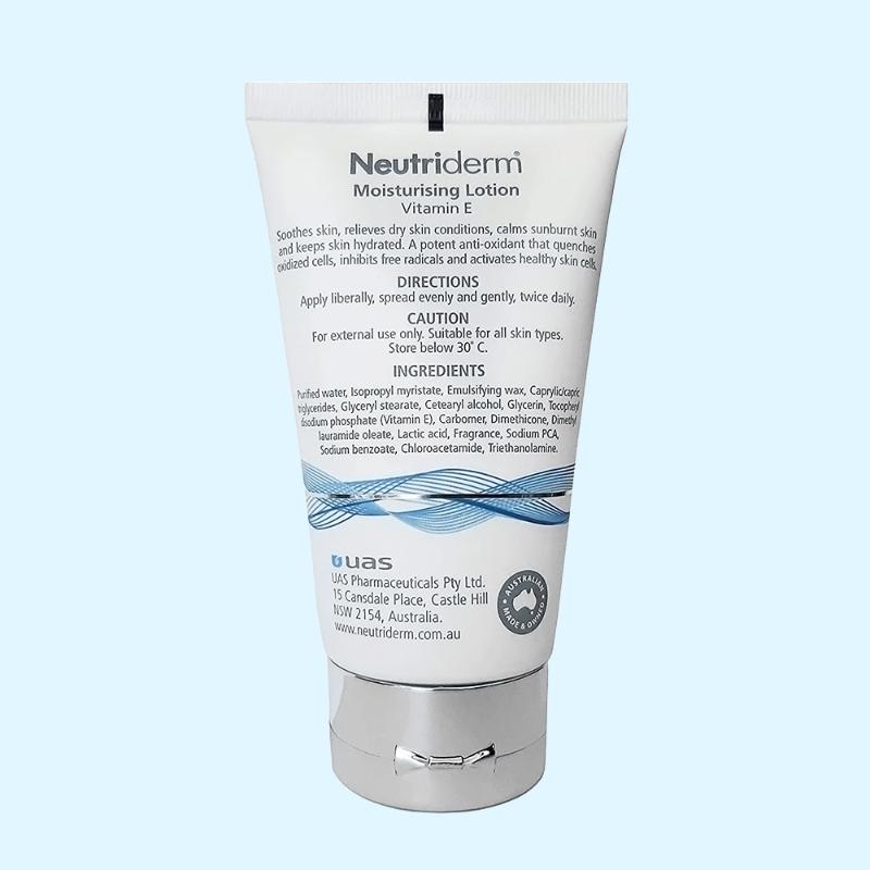 Neutriderm Moisturising Face & Body Lotion For Dry, Aging, Wrinkles, Acne, Red Skin With Vitamin E