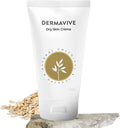 Dermavive Dry Skin Face Cream With Natural Colloidal Oatmeal, Jojoba Oil & Vitamin E