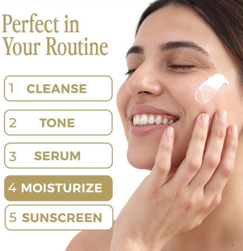 Dermavive Dry Skin Face Cream With Natural Colloidal Oatmeal, Jojoba Oil & Vitamin E