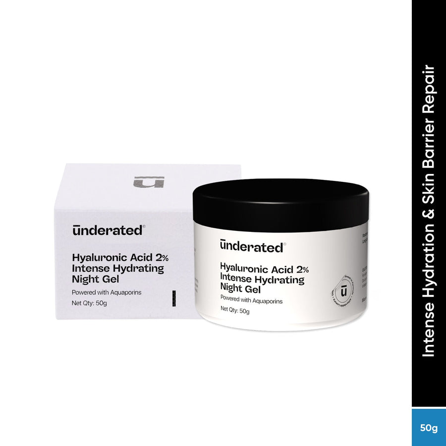 Underated Hyaluronic Acid 2% Intense Hydrating Night Gel