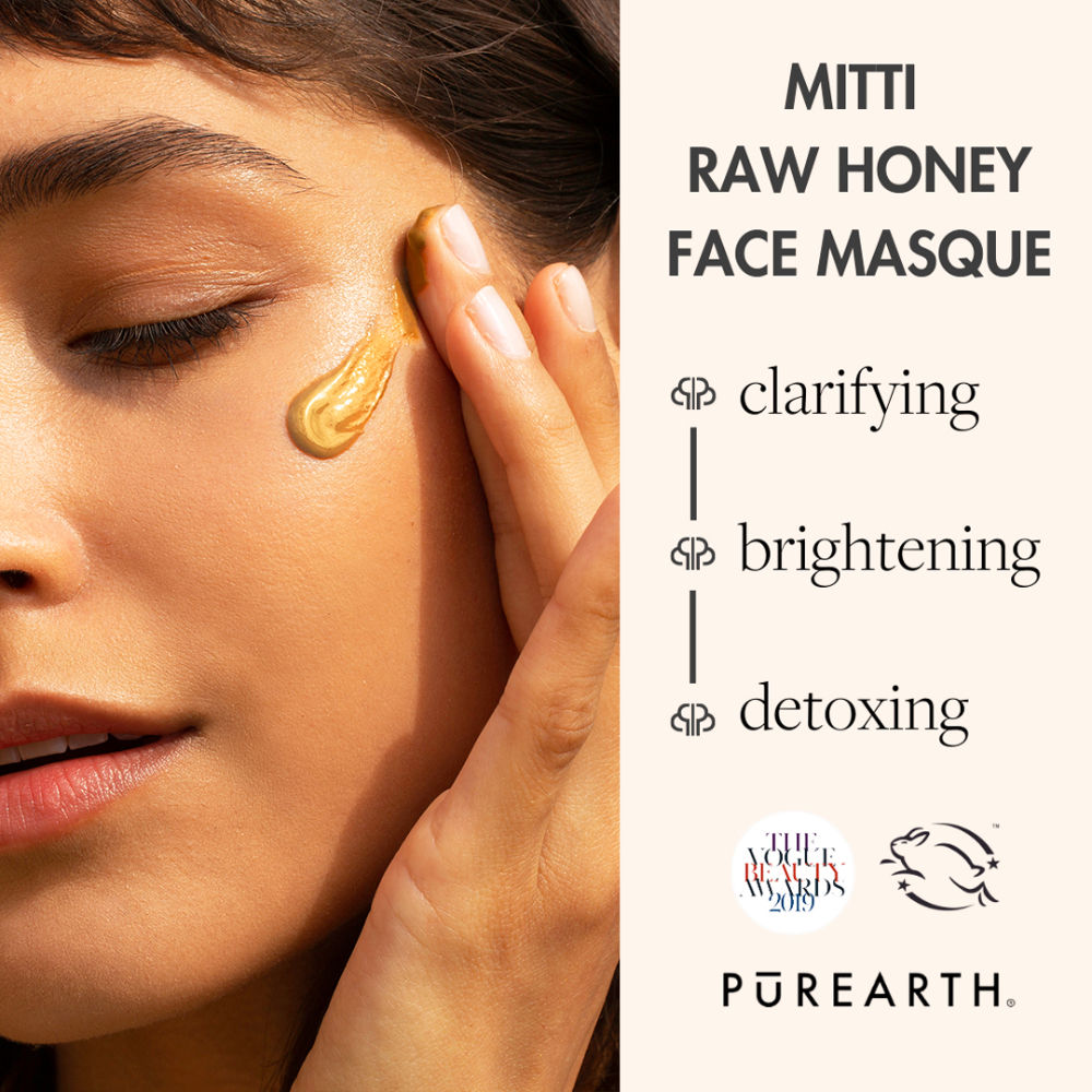 Purearth Mitti Raw Honey Face Masque
