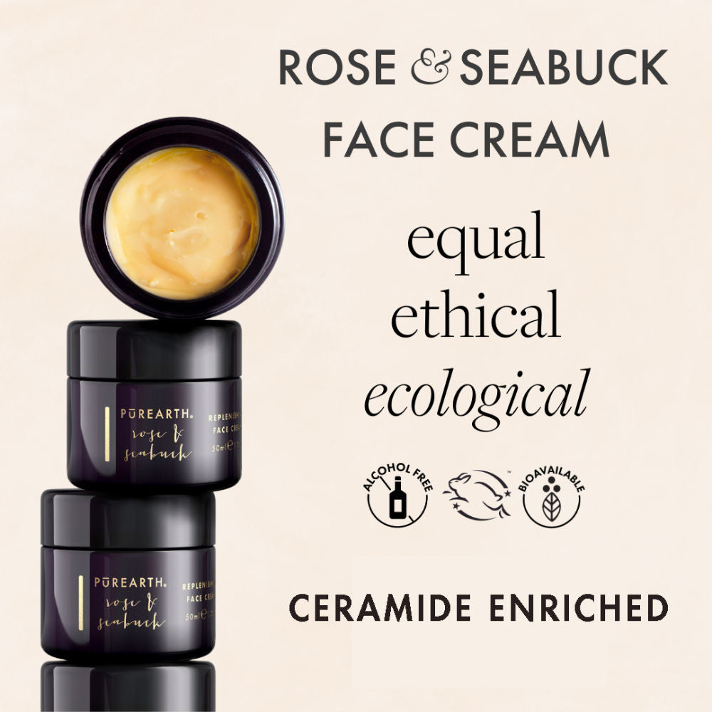 Purearth Rose & Seabuck Replenishing Face Cream