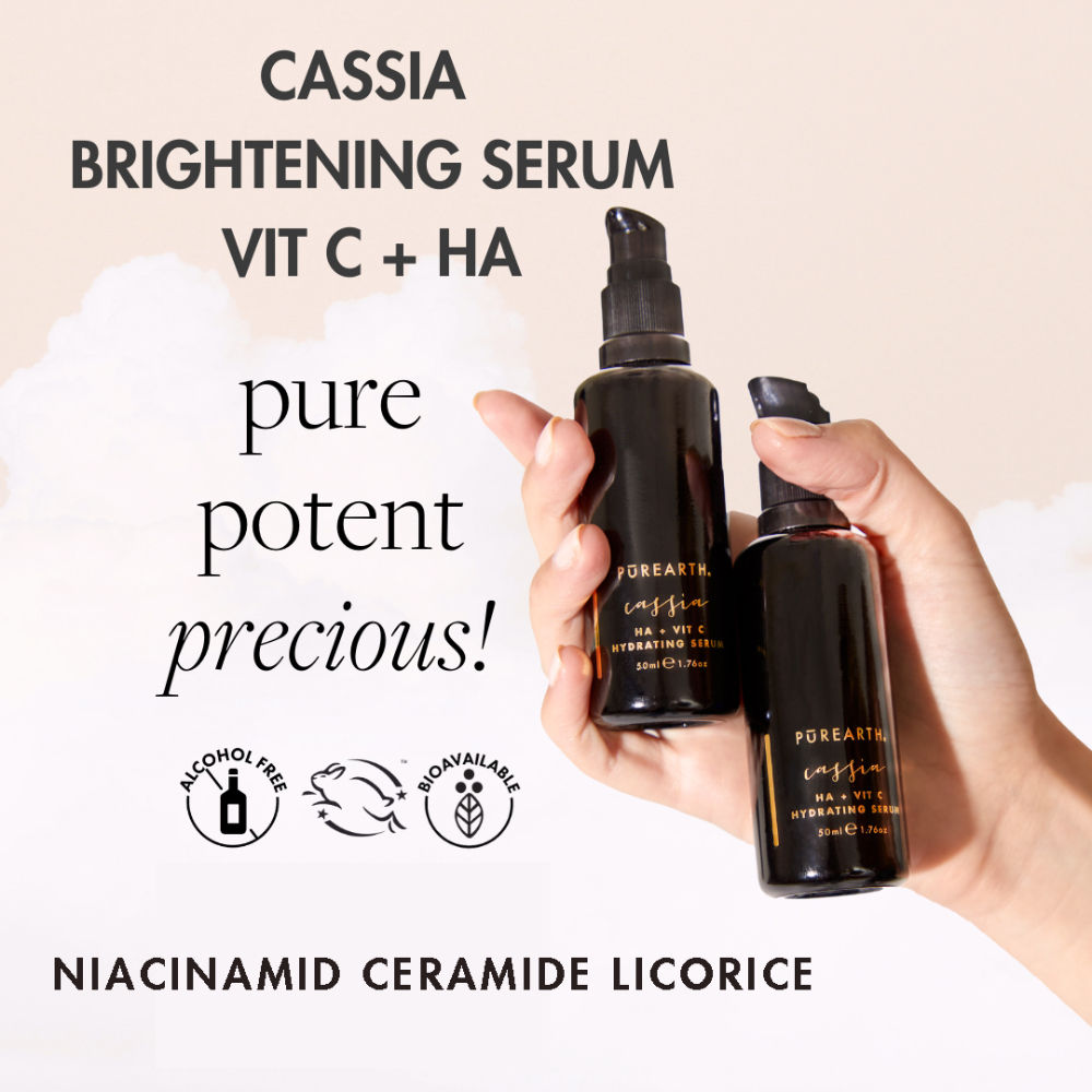 Purearth Cassia Vit C+Ha Brightening Serum