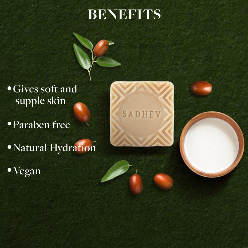 Sadhev Goat Milk & Honey Bathing Bar