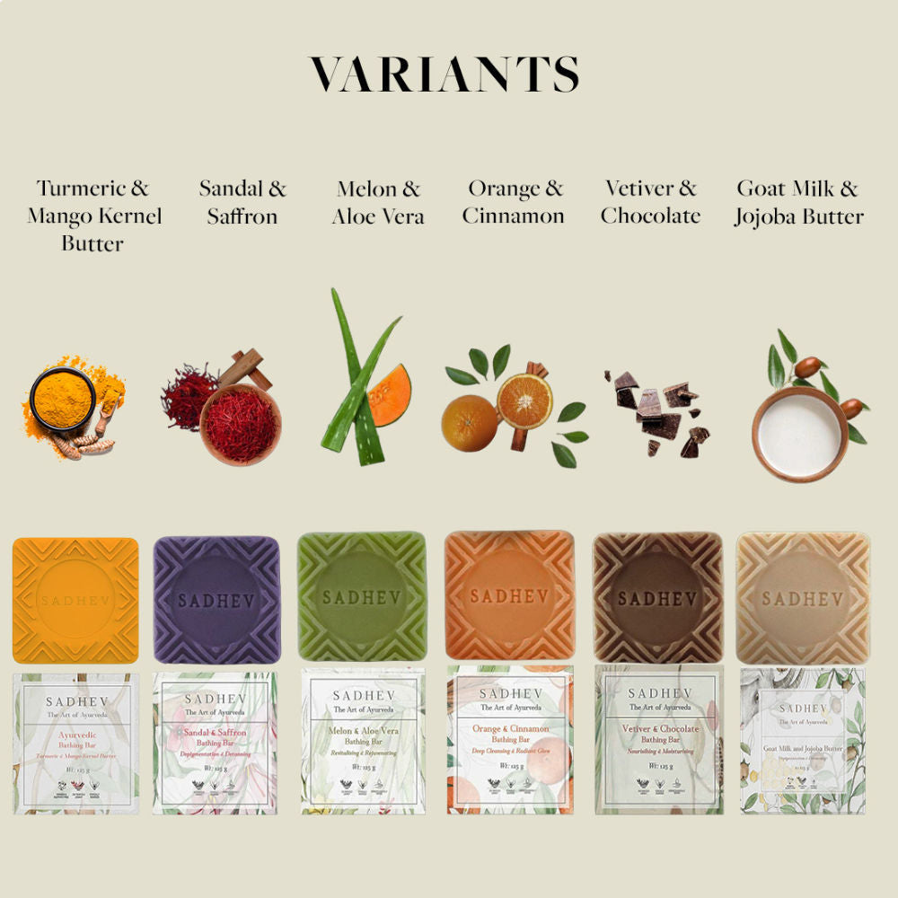 Sadhev Goat Milk & Honey Bathing Bar