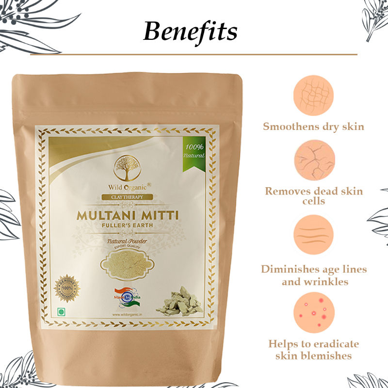 Wild Organic Multani Mitti Powder