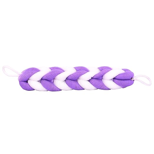 Bronson Professional Loofah Belt Back Scrubber For Bathing - Color & Design May Vary