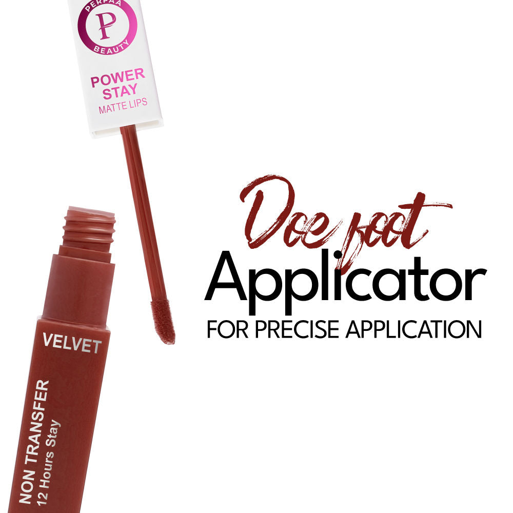PERPAA Power Stay Waterproof Liquid Matte Lipstick