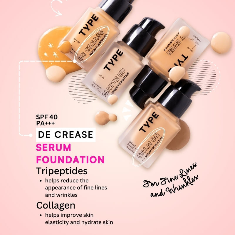 TYPE Beauty De Crease Foundation