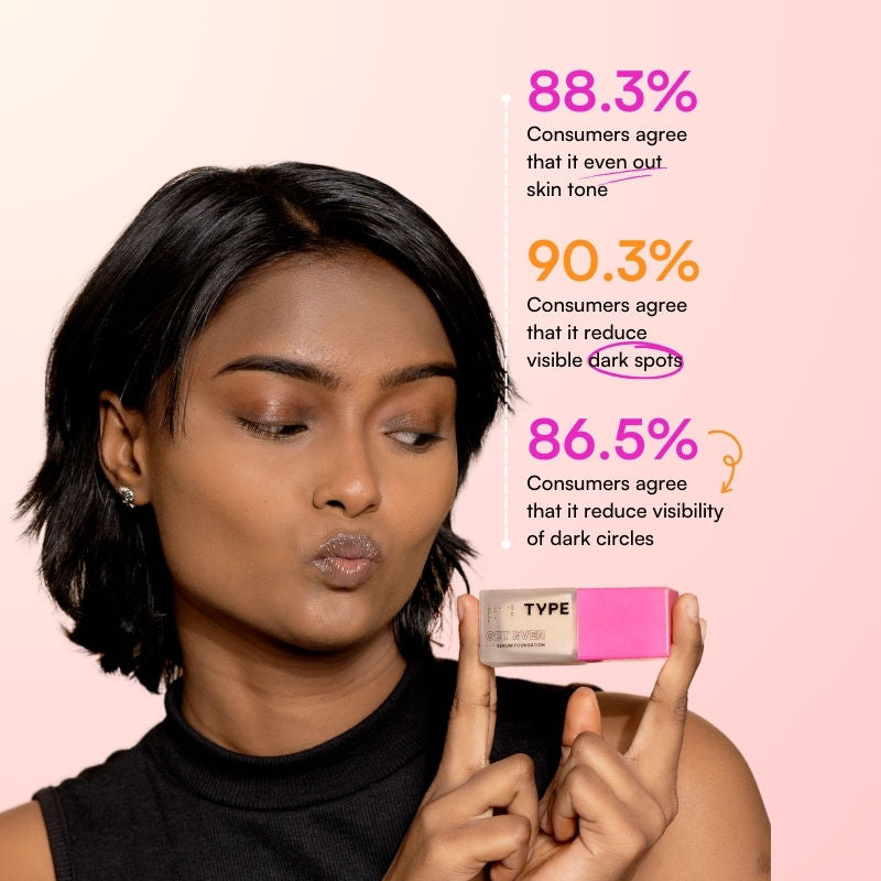 TYPE Beauty Get Even Foundation