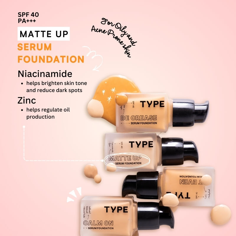 TYPE Beauty Matte Up Foundation