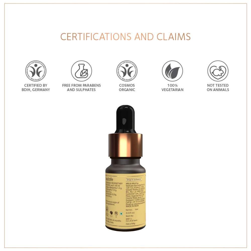 SoulTree Radiance Face Oil with Saffron & Turmeric