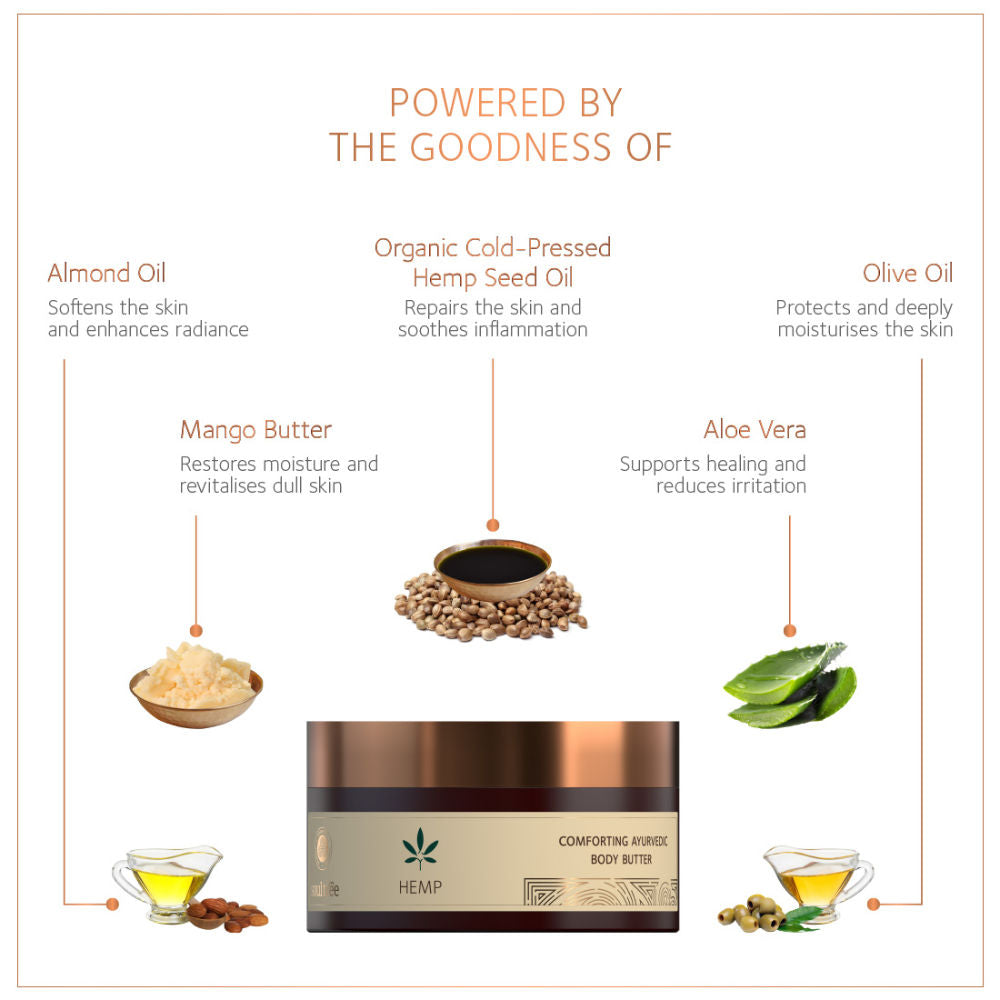 SoulTree Hemp Comforting Ayurvedic Body Butter