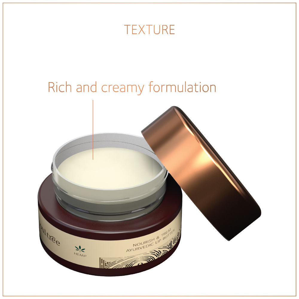 SoulTree Hemp Nourish & Treat Ayurvedic Lip Butter