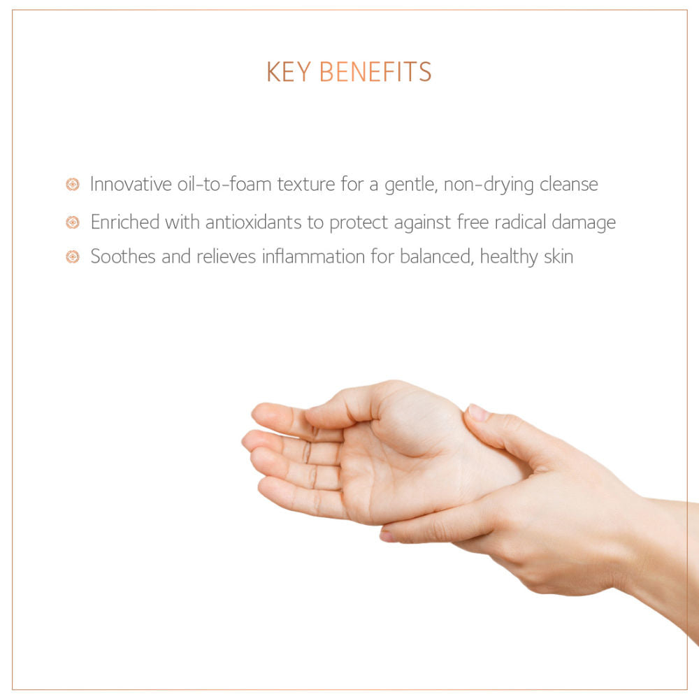 SoulTree Hemp Detoxifying Oil To Foam Cleanser