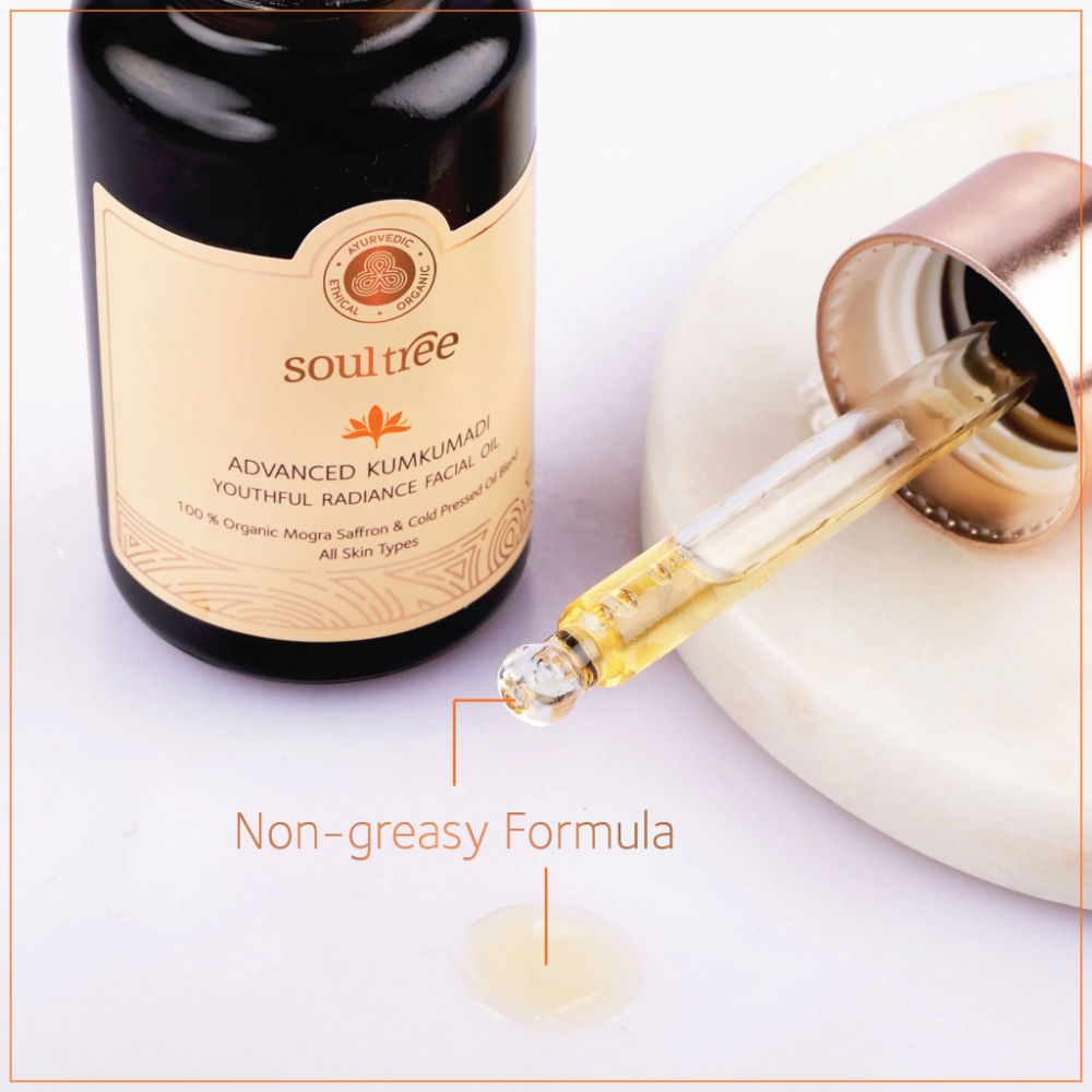 SoulTree Advanced Kumkumadi Youthful Radiance Facial Oil