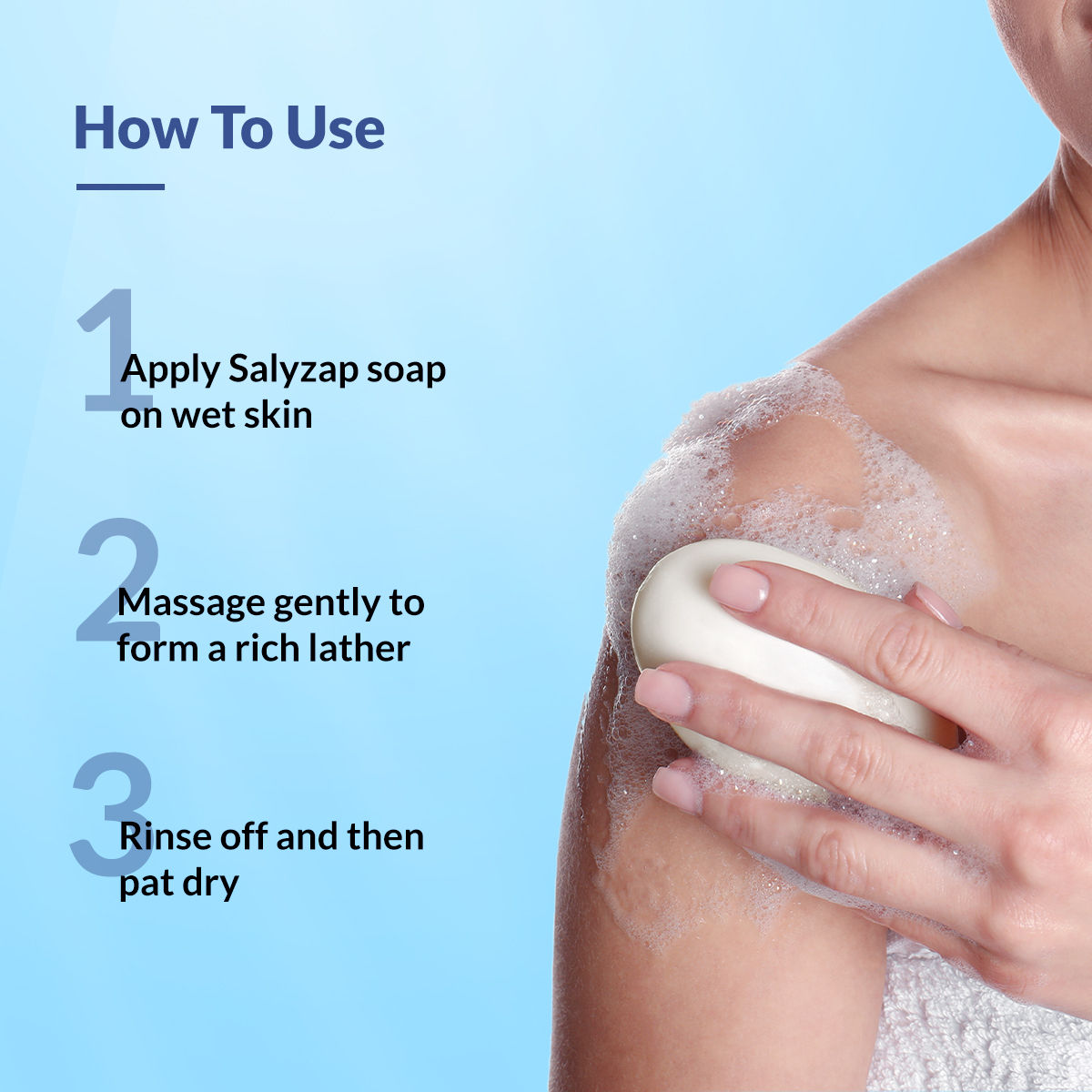 Fixderma Salyzap Soap with Salicylic Acid, Tea Tree Oil & Vitamin-E