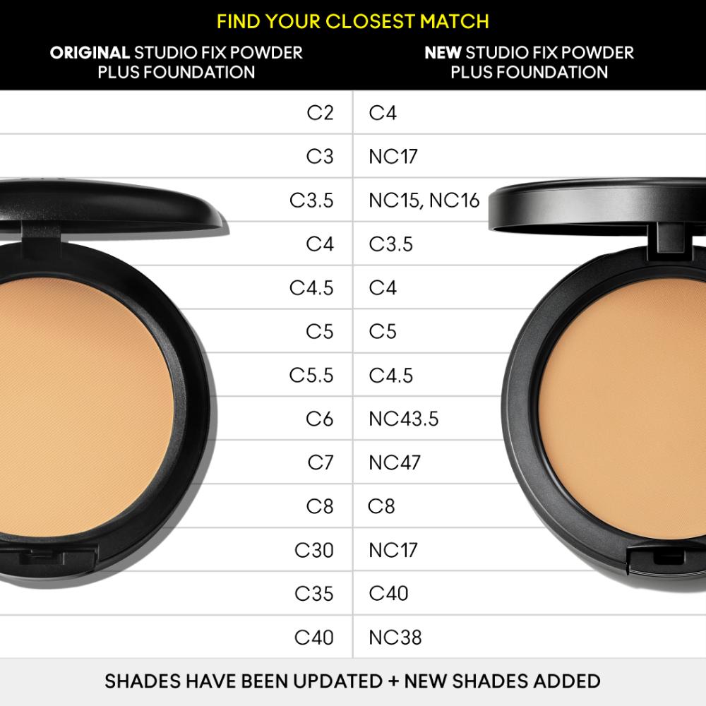 M.A.C Studio Fix Powder Plus 24-Hour Oil Control Compact Foundation Refill