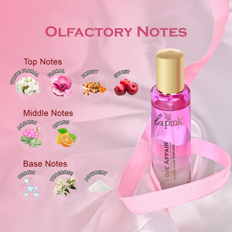 La Pink Love Affair French Luxury Pure Perfume For Women