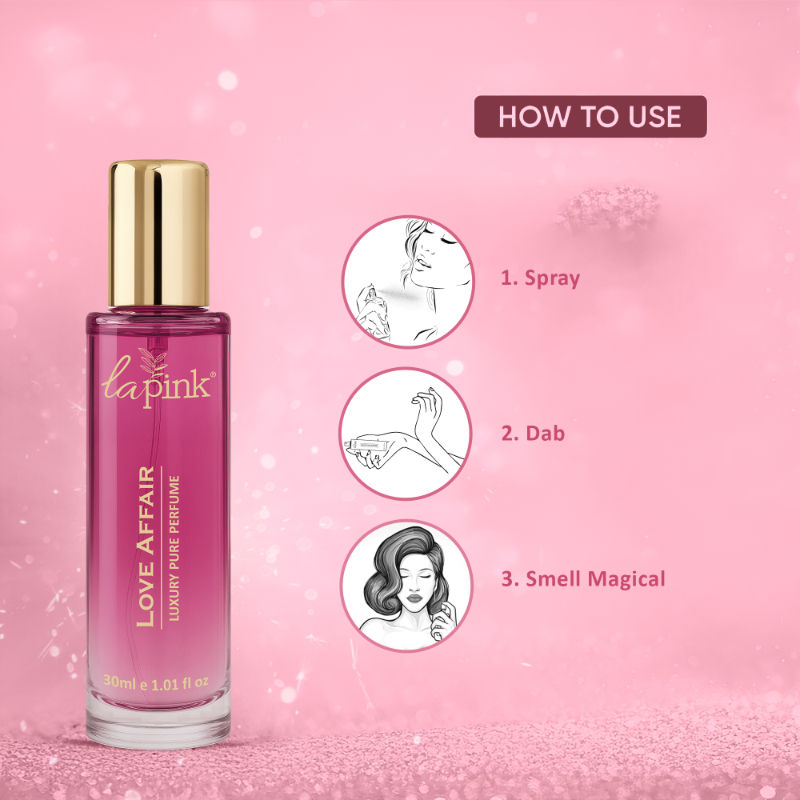 La Pink Love Affair French Luxury Pure Perfume For Women