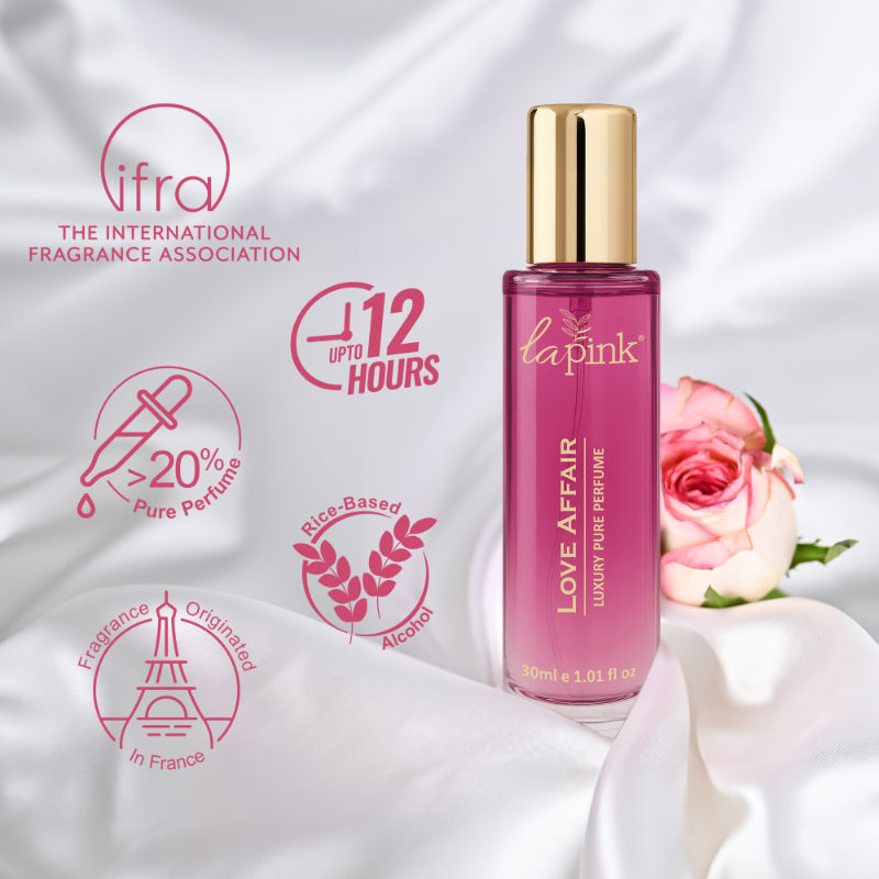 La Pink Love Affair French Luxury Pure Perfume For Women