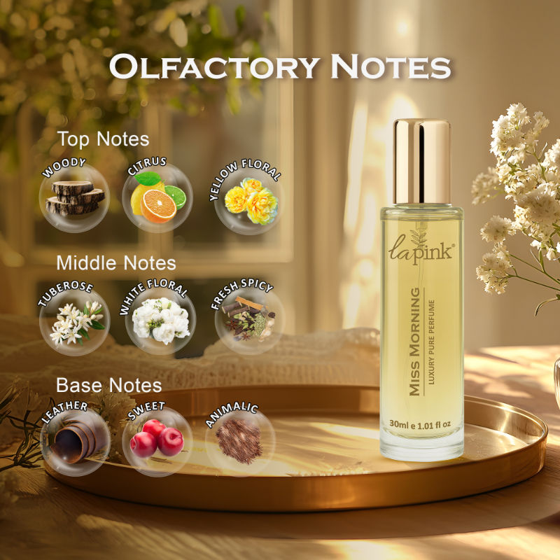 La Pink Miss Morning French Luxury Pure Perfume For Women