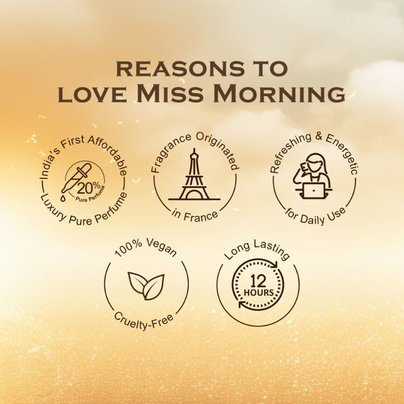 La Pink Miss Morning French Luxury Pure Perfume For Women