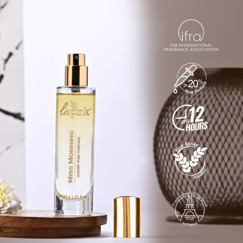 La Pink Miss Morning French Luxury Pure Perfume For Women