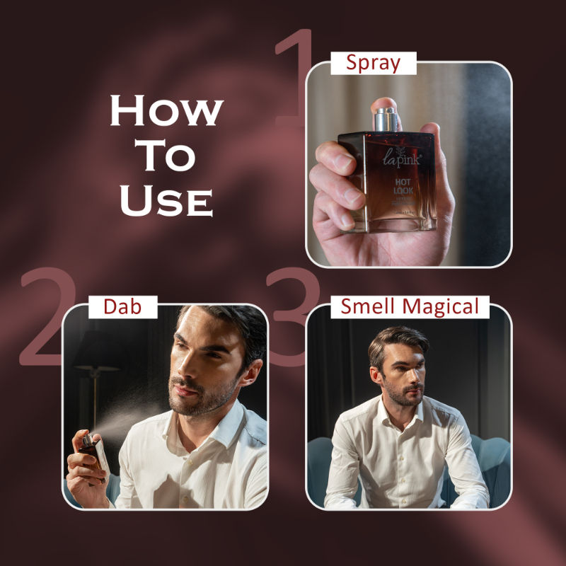 La Pink Hot Look French Luxury Pure Perfume For Men